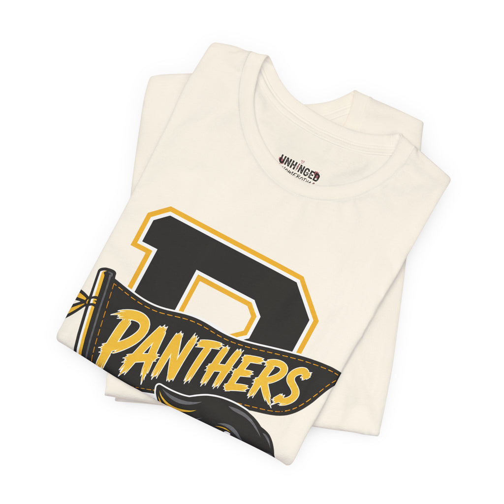 Panthers Vintage Letterman Tee
