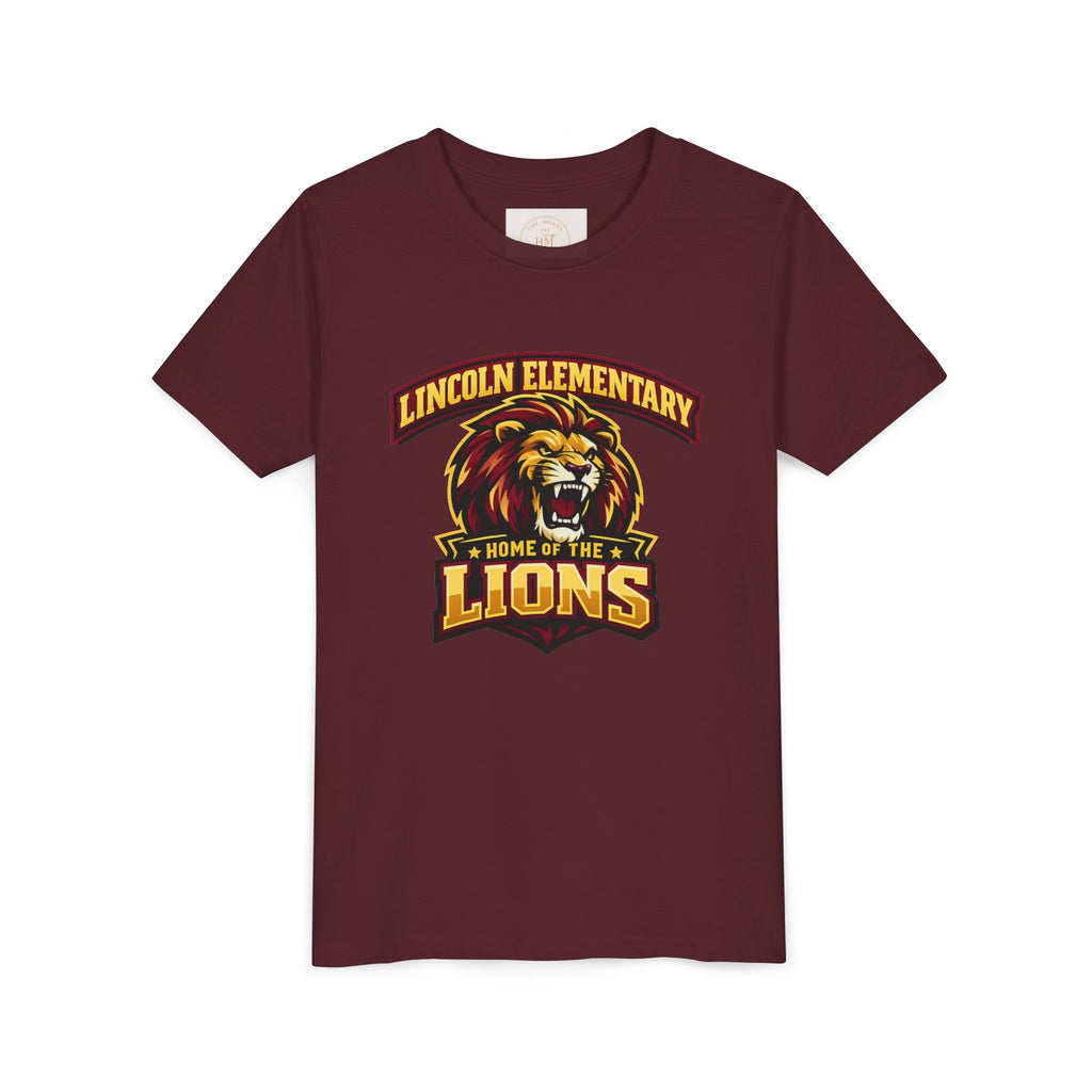 Youth Lions School Spirit Short Sleeve Tee