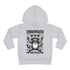 "Unhinged and Feral" Toddler Hoodie