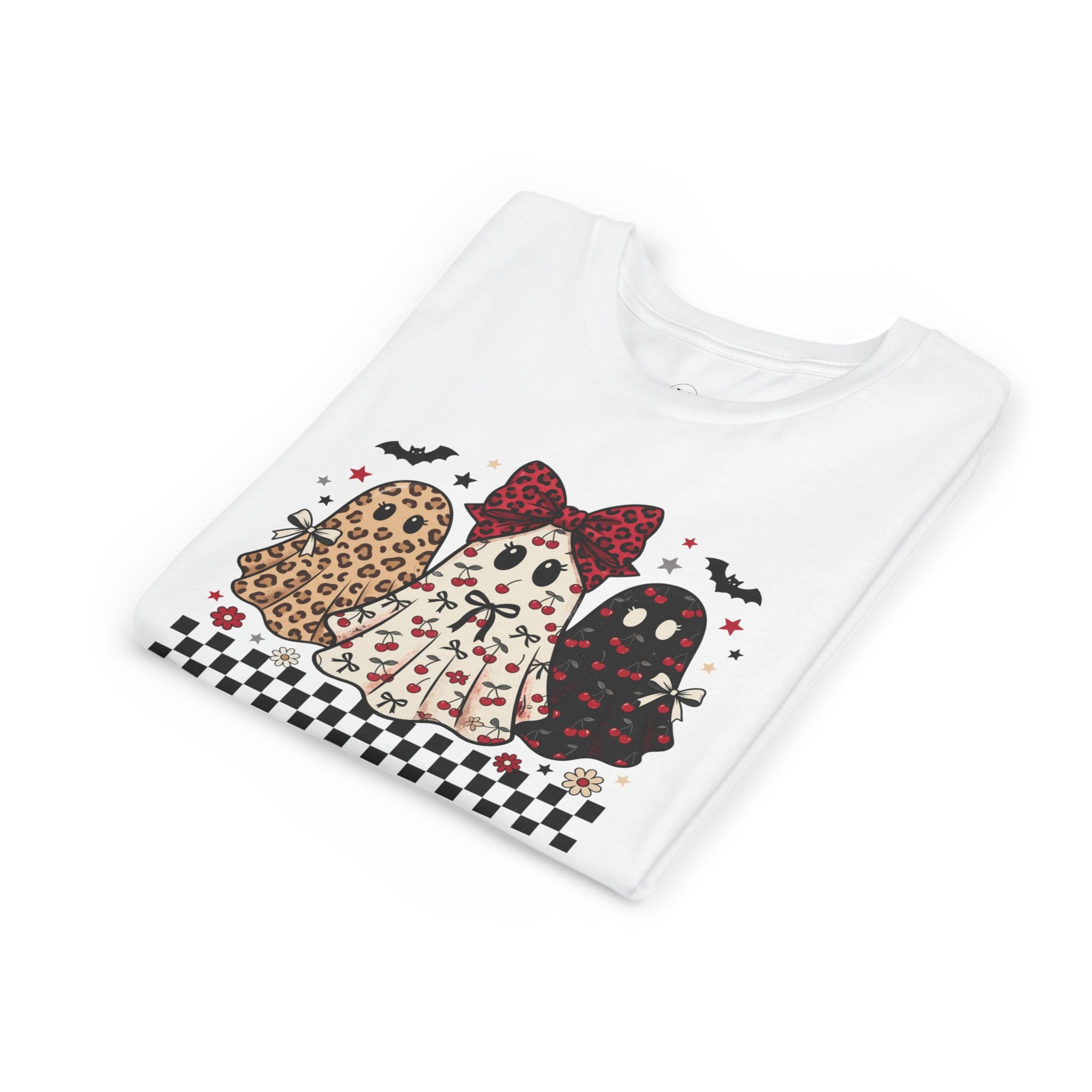 Halloween Ghost Trio Tee Youth  GraphicTee