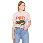 Later Alligator Graphic T-Shirt – Retro Crocodile Graphic Tee