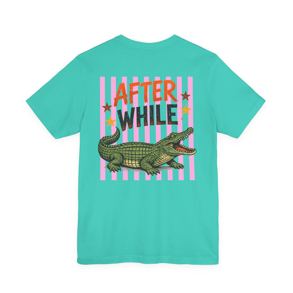 Later Alligator Graphic T-Shirt – Retro Crocodile Graphic Tee