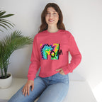 Tie-Dye Mom Crewneck Sweatshirt