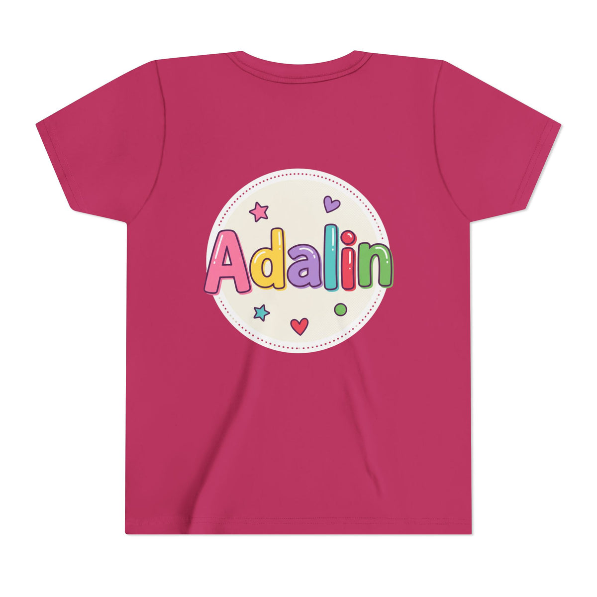 "First Grade" Colorful Back-to-School Shirt (Personalized Name Option)