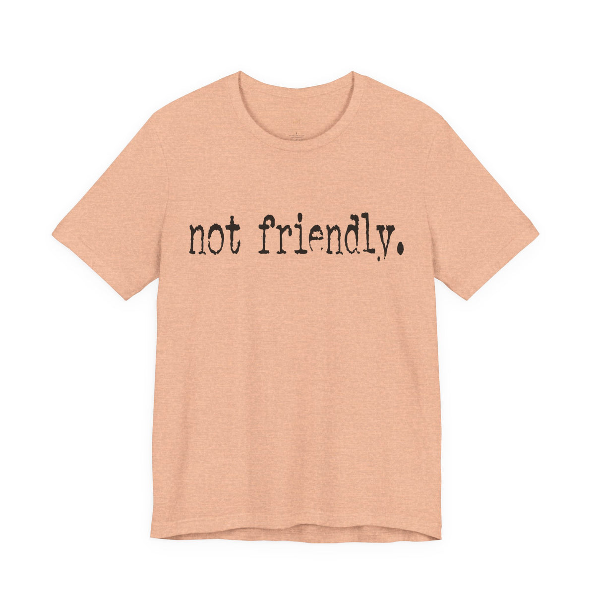 Not Friendly Graphic T‑Shirt