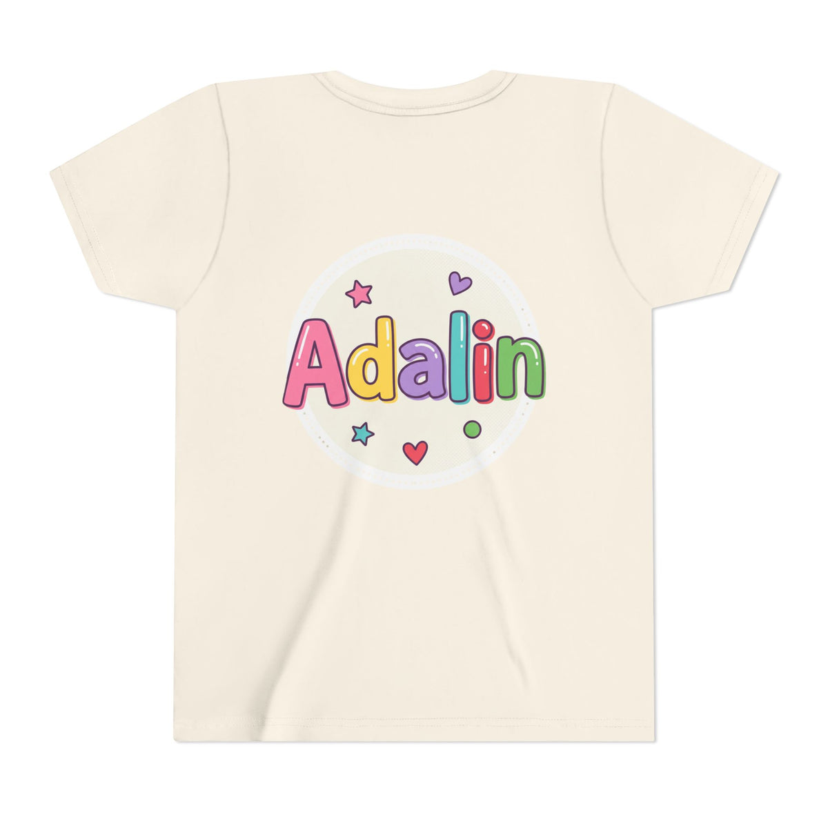 "First Grade" Colorful Back-to-School Shirt (Personalized Name Option)