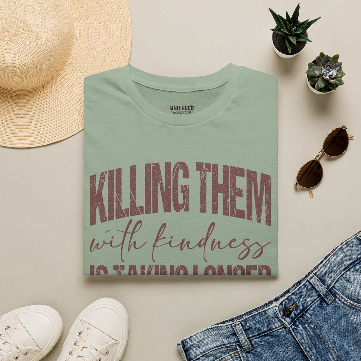 Killing Them With Kindness Graphic T-Shirt