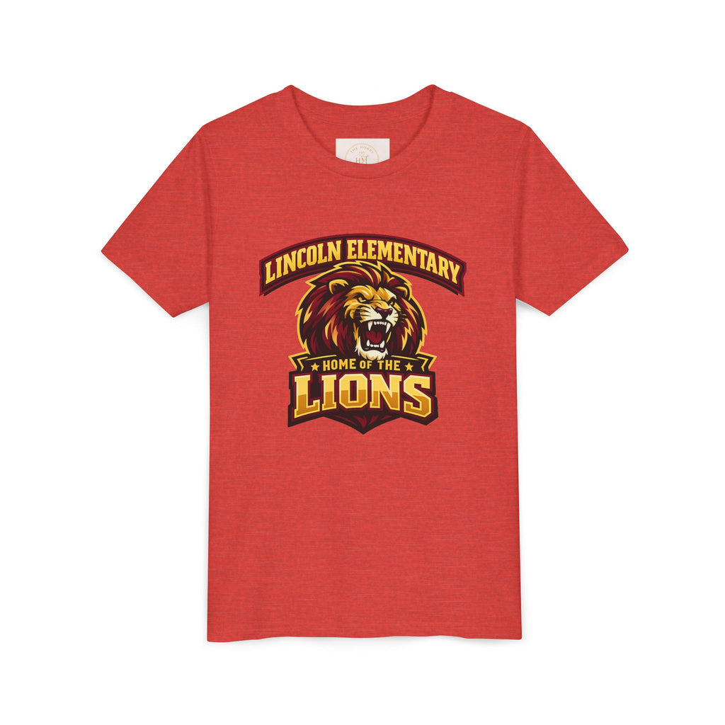 Youth Lions School Spirit Short Sleeve Tee