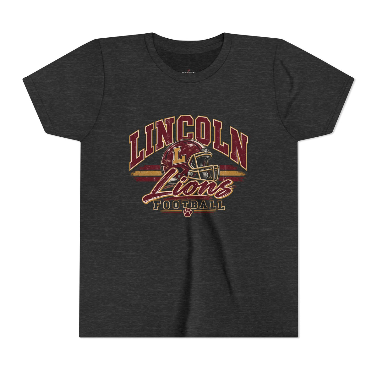 Lincoln Lions Youth Football T-Shirt