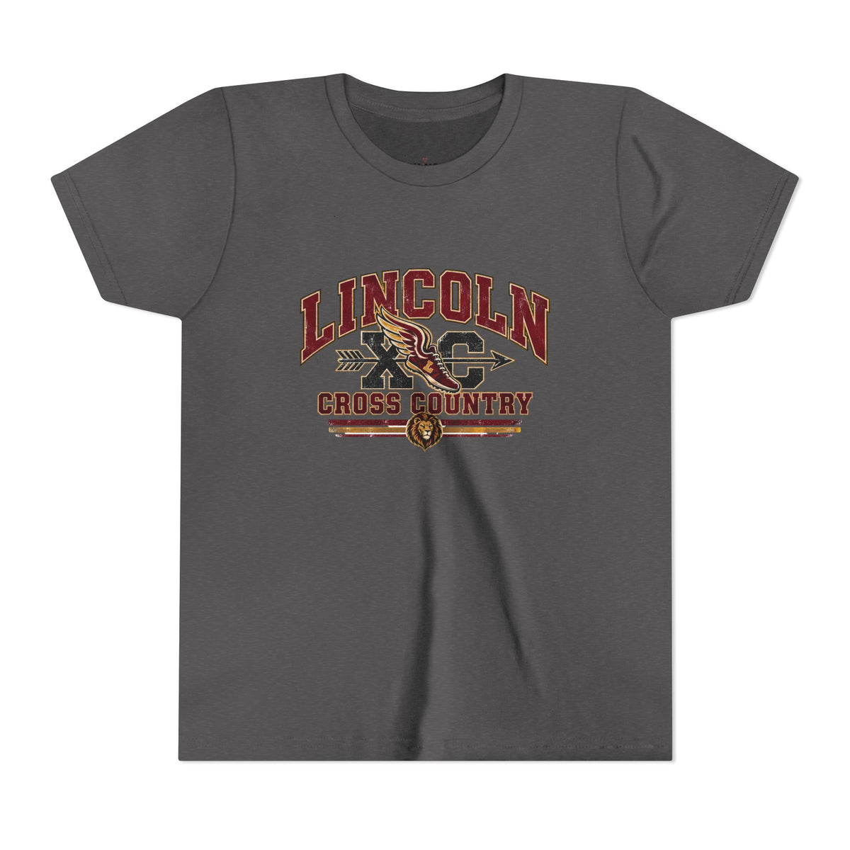 School Spirit Cross Country Youth Tee