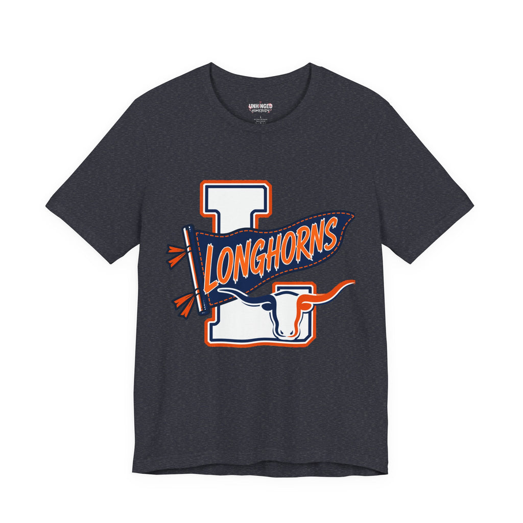 Longhorns Vintage Varsity Tee