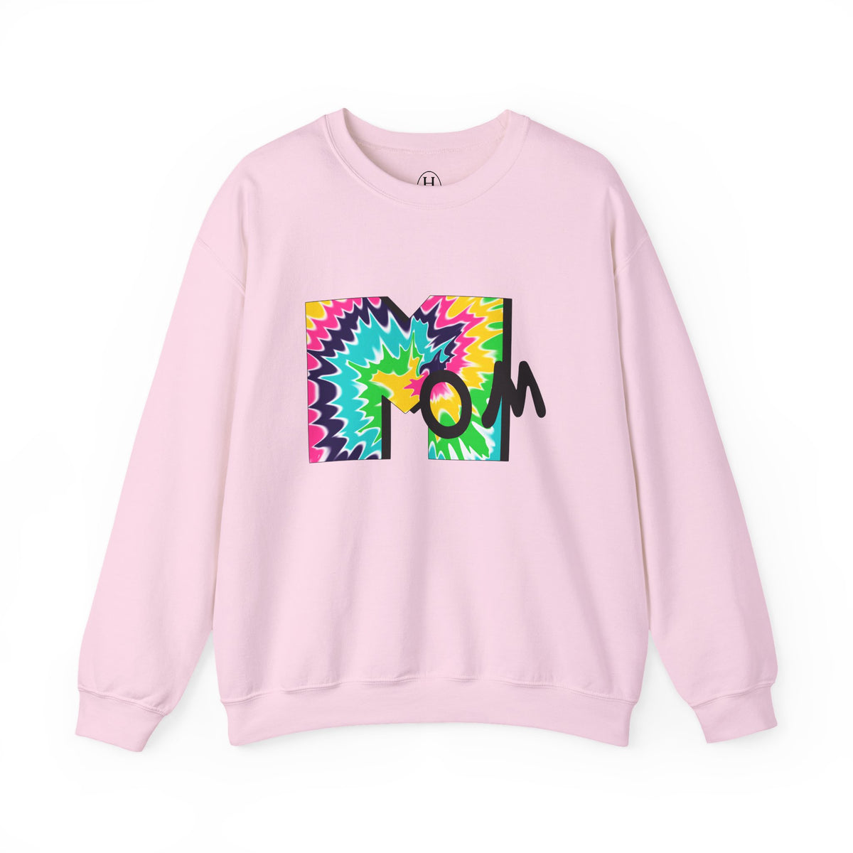 Tie-Dye Mom Crewneck Sweatshirt