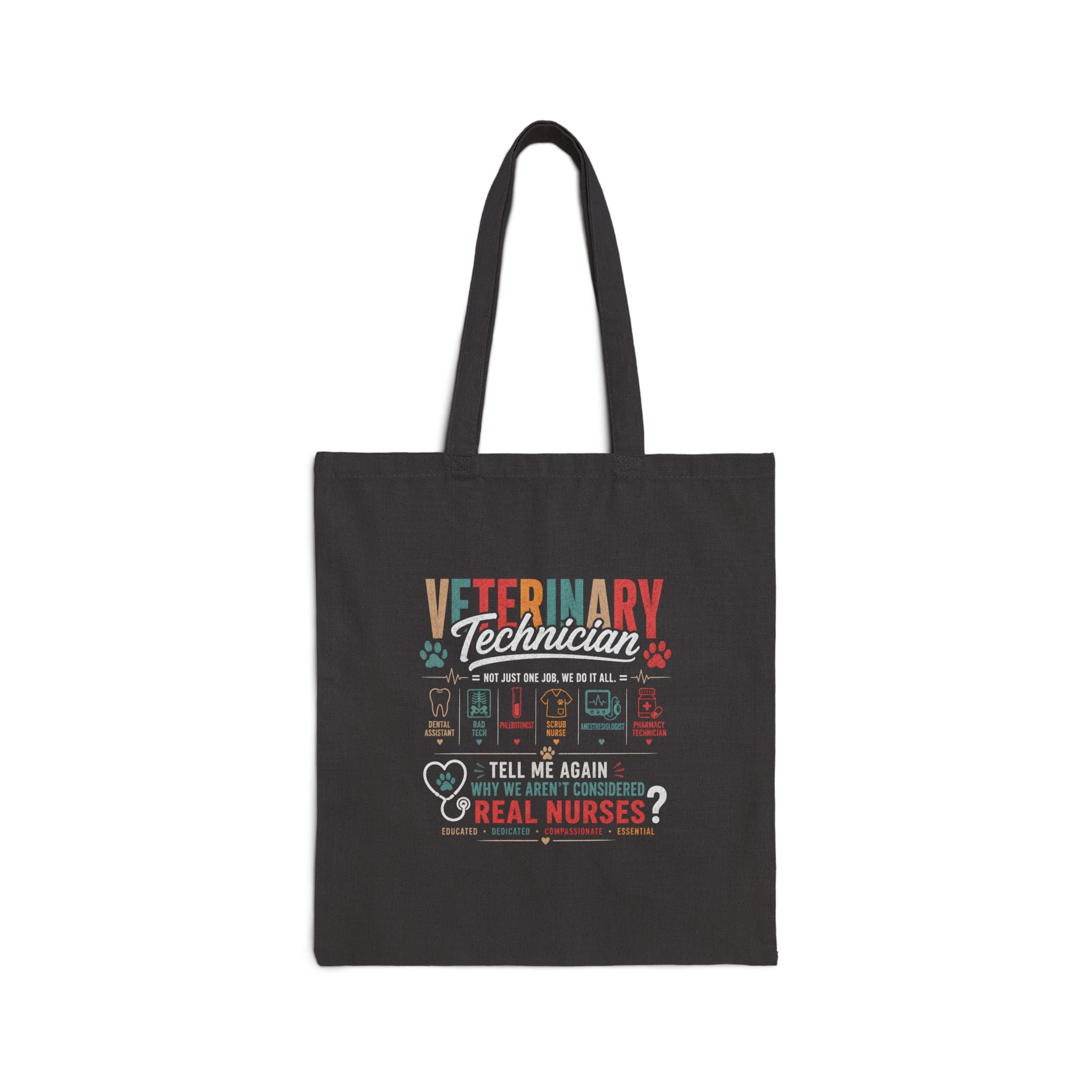 Veterinary Technician Cotton Tote Bag