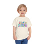Kindergarten Back To School Doodle Script - Toddler Graphic T-shirt