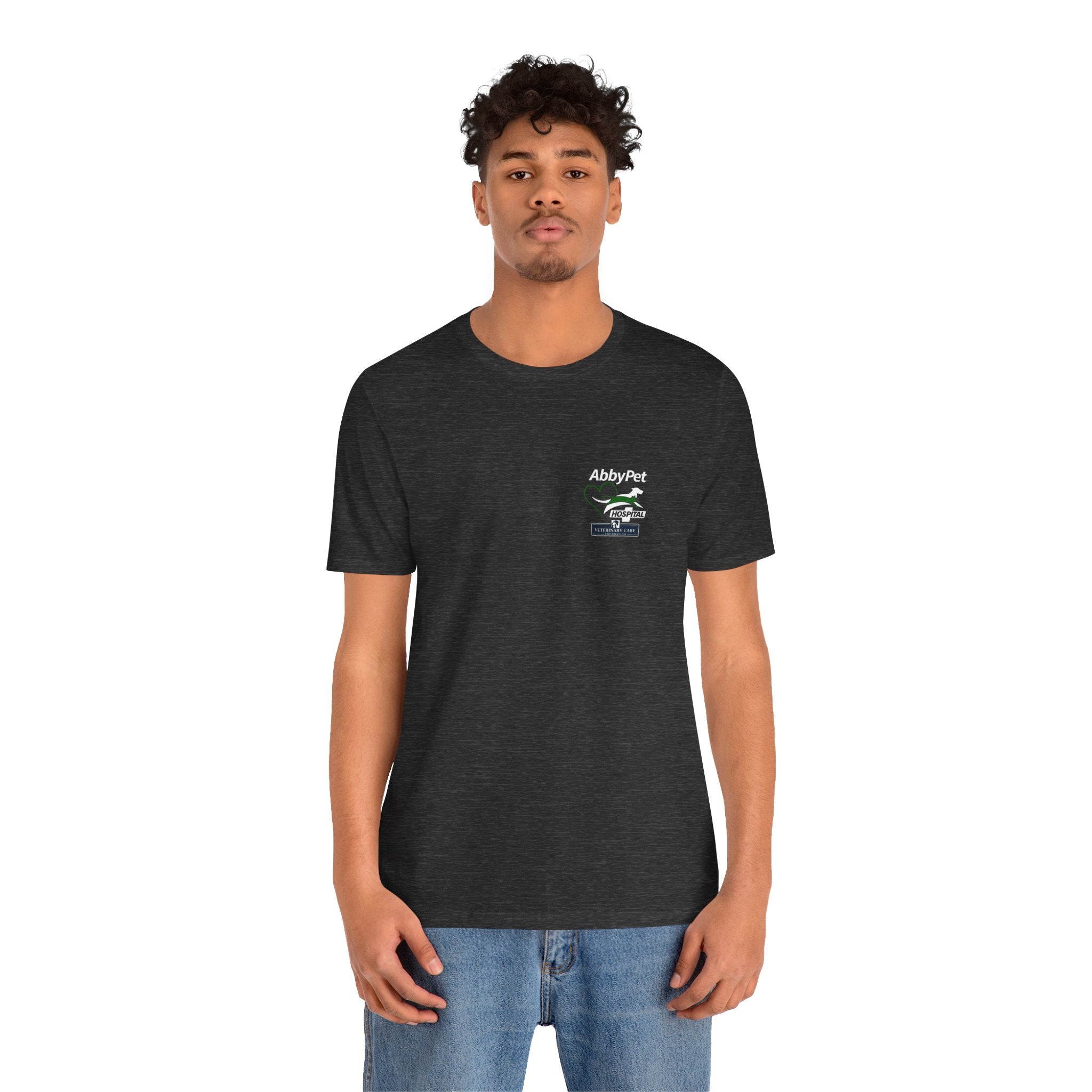 Custom Tee aat Abby Pet Hosptail - Proceeds will be donated to Abby Pet Hospital VCF fund.