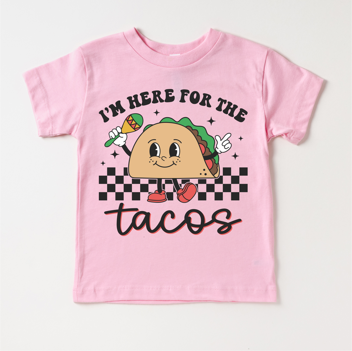 I'm Here For The Tacos Cinco De Mayo Shirt - Kids Cinco De Mayo Tee