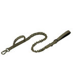 Military-Style Tactical Nylon Dog Collar and Leash Set