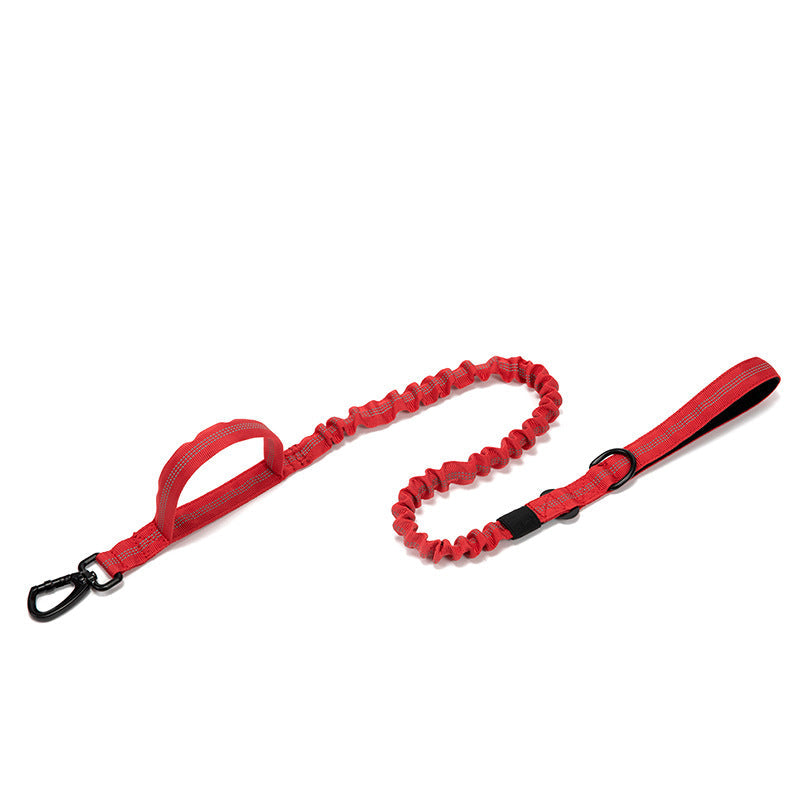 Military-Style Tactical Nylon Dog Collar and Leash Set