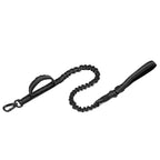 Military-Style Tactical Nylon Dog Collar and Leash Set