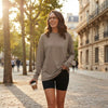 Oversized Long Sleeve Basic Tee