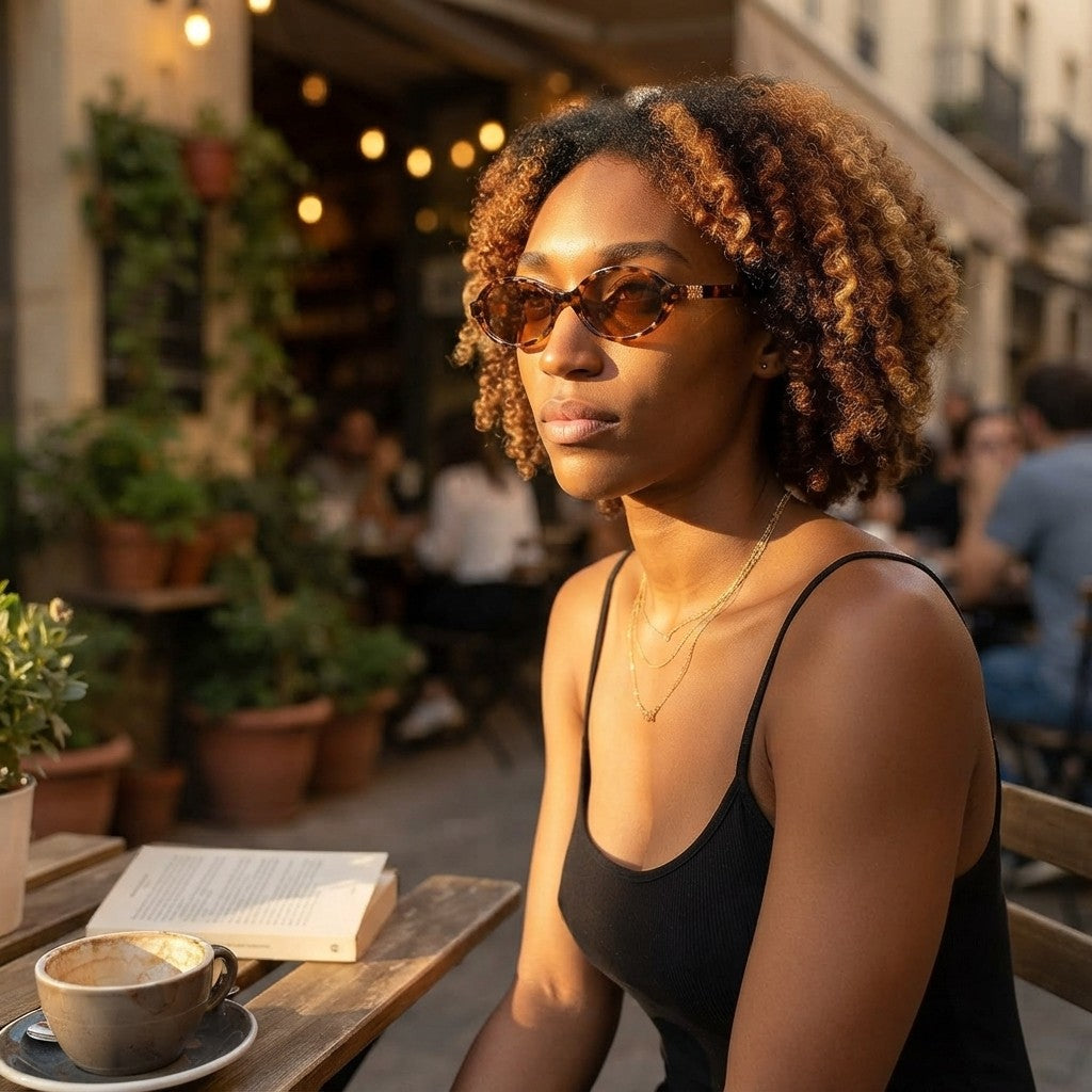 Retro Oval Sunglasses