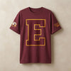 CW EAGLES Colligate lettering graphic Tee - Will need to order size up if wanting to have the look as female pictured.