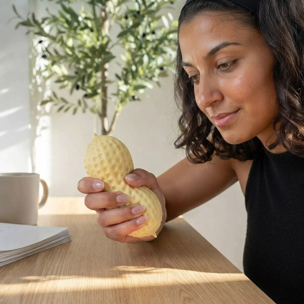Peanut Squishy Sensory Stress Toy
