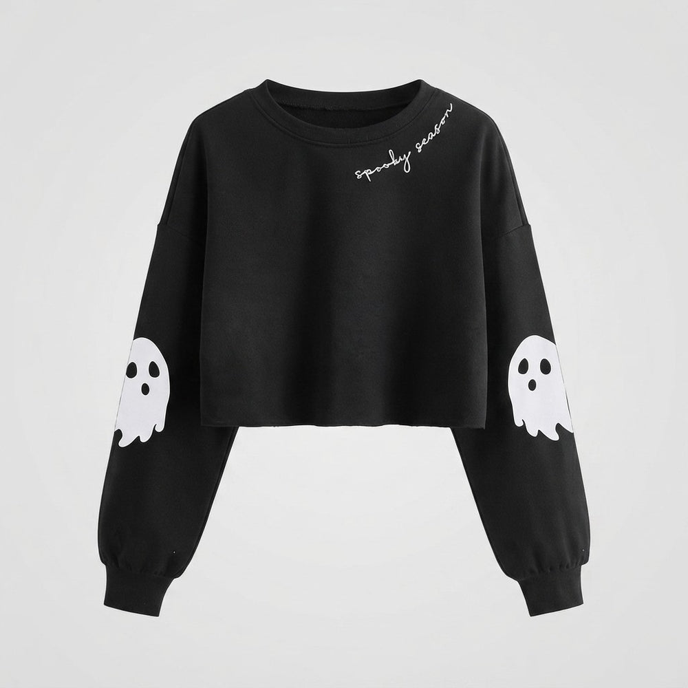 Ghost Crop Sweatshirt