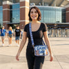 Clear Game Day Stadium Crossbody Bag