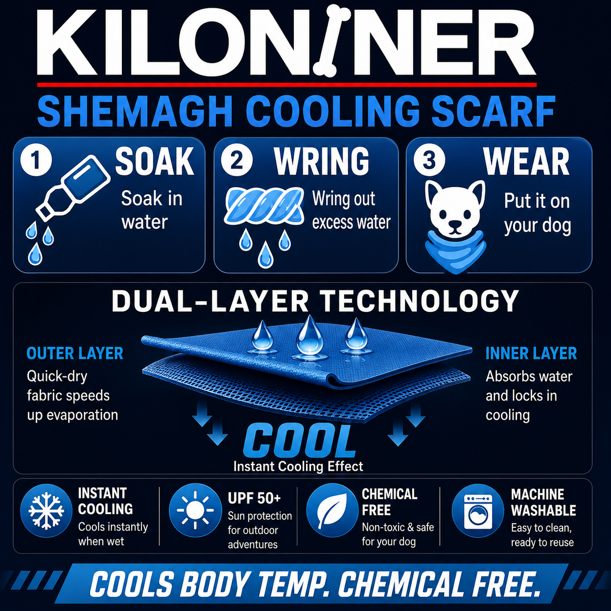 Cooling Shemagh Scarf